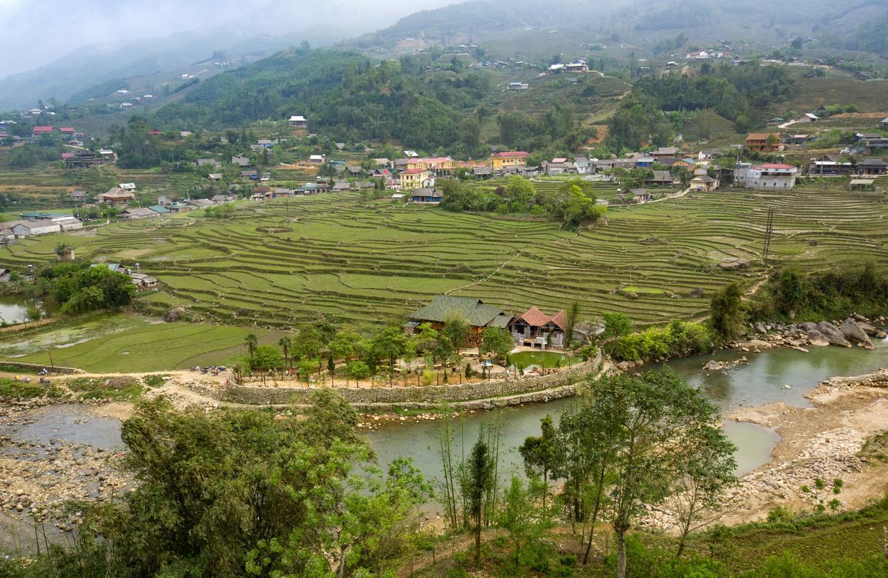 Tavan Riverside Ecolodge Sapa Bagian luar foto