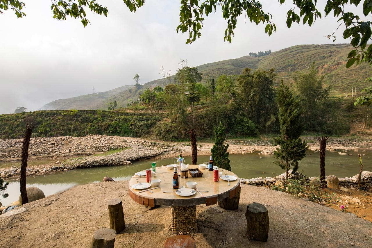 Tavan Riverside Ecolodge Sapa Bagian luar foto