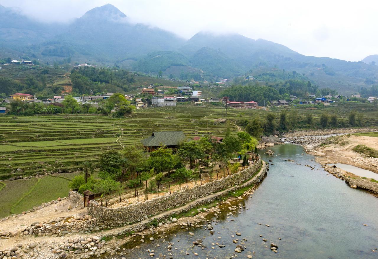 Tavan Riverside Ecolodge Sapa Bagian luar foto